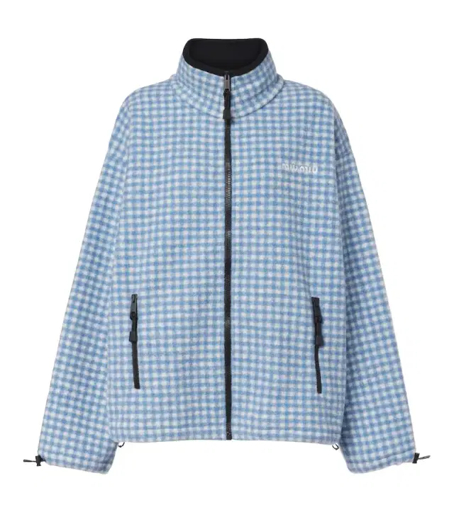 Gingham fleece jacket Gingham fleece jacket
