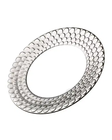 L'Objet Aegean Platinum-Plated Rimmed Serving Bowl | Thumbnail 1 L'Objet Aegean Platinum-Plated Rimmed Serving Bowl | Thumbnail 1