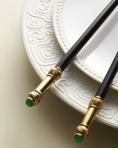 L 'Objet Gold 24K Gold-Plated Chopsticks, 2 Pairs | Thumbnail 2 L 'Objet Gold 24K Gold-Plated Chopsticks, 2 Pairs | Thumbnail 2