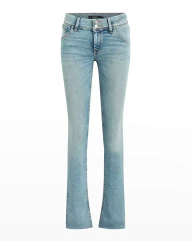 Hudson Beth Mid-Rise Faded Bootcut Jeans | Thumbnail 2 Hudson Beth Mid-Rise Faded Bootcut Jeans | Thumbnail 2