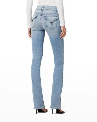 Hudson Beth Mid-Rise Faded Bootcut Jeans | Thumbnail 4 Hudson Beth Mid-Rise Faded Bootcut Jeans | Thumbnail 4