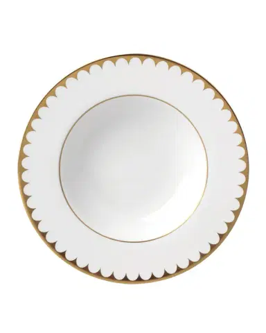 L 'Objet Aegean Filet 24K Gold-Plated Soup Plate | Thumbnail 1 L 'Objet Aegean Filet 24K Gold-Plated Soup Plate | Thumbnail 1
