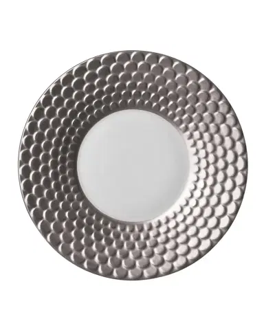 L 'Objet Aegean Platinum Saucer | Thumbnail 1 L 'Objet Aegean Platinum Saucer | Thumbnail 1