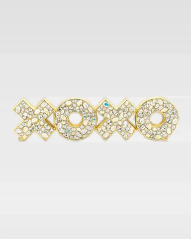 Jay Strongwater Avery Opal XOXO Objet | Thumbnail 2 Jay Strongwater Avery Opal XOXO Objet | Thumbnail 2