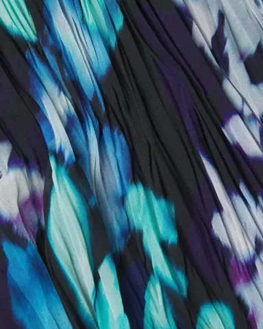 Ungaro Rosemary Floral Ruched One-Shoulder Midi Dress | Thumbnail 5 Ungaro Rosemary Floral Ruched One-Shoulder Midi Dress | Thumbnail 5