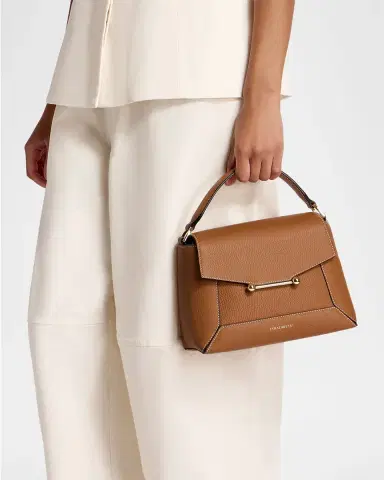 Strathberry Mosaic Envelope Flap Top-Handle Bag | Thumbnail 2 Strathberry Mosaic Envelope Flap Top-Handle Bag | Thumbnail 2
