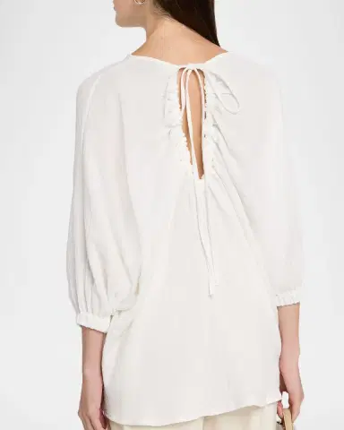Akyn Studio Arabella Cotton Gauze Top | Thumbnail 3 Akyn Studio Arabella Cotton Gauze Top | Thumbnail 3