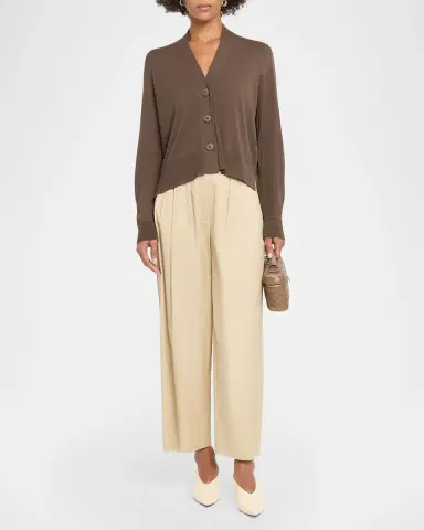 Oh My Goat V-Neck Viscose Knit Cardigan | Thumbnail 2 Oh My Goat V-Neck Viscose Knit Cardigan | Thumbnail 2