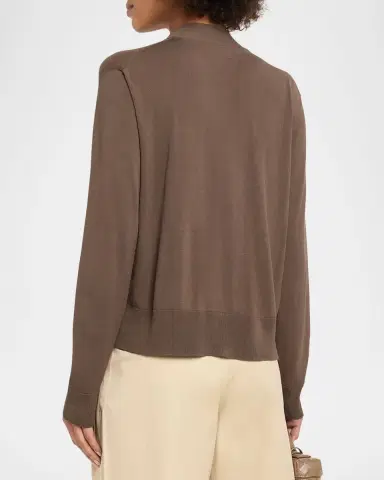 Oh My Goat V-Neck Viscose Knit Cardigan | Thumbnail 3 Oh My Goat V-Neck Viscose Knit Cardigan | Thumbnail 3