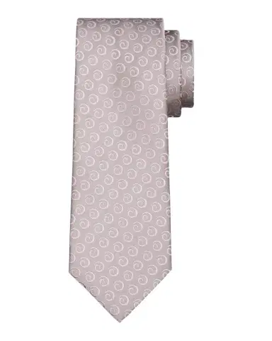 Charvet Men's Swirl Pattern Jacquard Silk Tie | Thumbnail 1 Charvet Men's Swirl Pattern Jacquard Silk Tie | Thumbnail 1