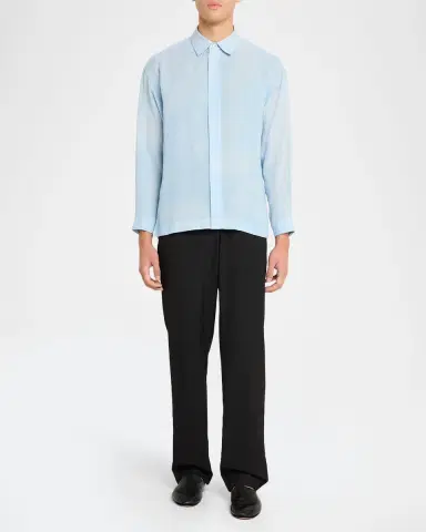 IM MEN Men's Air Pleats Pants | Thumbnail 2 IM MEN Men's Air Pleats Pants | Thumbnail 2