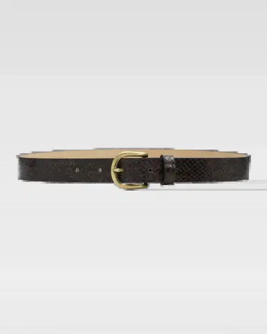 Isabel Marant Zap Snake-Print Leather Belt | Thumbnail 2 Isabel Marant Zap Snake-Print Leather Belt | Thumbnail 2