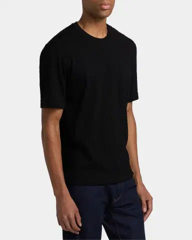 Giorgio Armani Stretch Jersey Crewneck T-Shirt | Thumbnail 7 Giorgio Armani Stretch Jersey Crewneck T-Shirt | Thumbnail 7