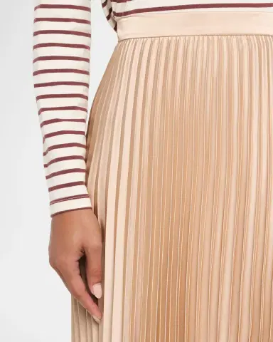 Weekend Max Mara Pleated Washed Satin Maxi Skirt | Thumbnail 5 Weekend Max Mara Pleated Washed Satin Maxi Skirt | Thumbnail 5