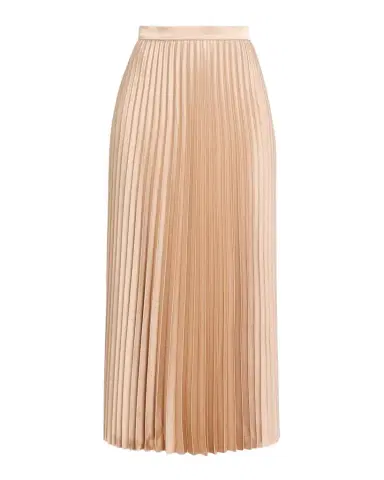 Weekend Max Mara Pleated Washed Satin Maxi Skirt | Thumbnail 1 Weekend Max Mara Pleated Washed Satin Maxi Skirt | Thumbnail 1