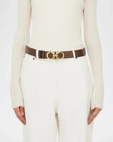 Ferragamo Reversible and Adjustable Leather Gancini belt | Thumbnail 2 Ferragamo Reversible and Adjustable Leather Gancini belt | Thumbnail 2