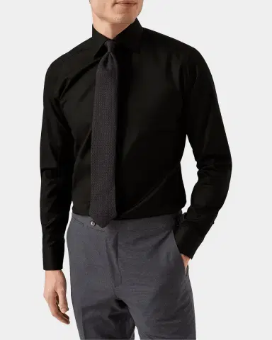 Eton Contemporary-Fit Twill Dress Shirt | Thumbnail 2 Eton Contemporary-Fit Twill Dress Shirt | Thumbnail 2