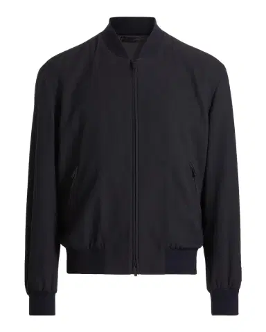 Giorgio Armani Men's Cotton-Blend Bomber Jacket | Thumbnail 1 Giorgio Armani Men's Cotton-Blend Bomber Jacket | Thumbnail 1