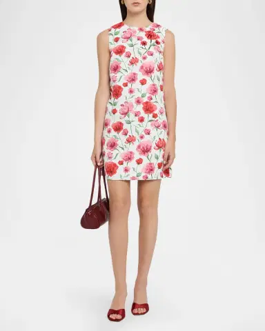SACHIN BABI Uma Floral-Print Mini Shift Dress | Thumbnail 2 SACHIN BABI Uma Floral-Print Mini Shift Dress | Thumbnail 2