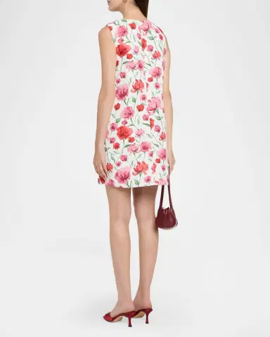 SACHIN BABI Uma Floral-Print Mini Shift Dress | Thumbnail 3 SACHIN BABI Uma Floral-Print Mini Shift Dress | Thumbnail 3