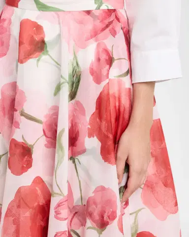 SACHIN BABI Bellamy Floral-Print Organza Maxi Skirt | Thumbnail 5 SACHIN BABI Bellamy Floral-Print Organza Maxi Skirt | Thumbnail 5