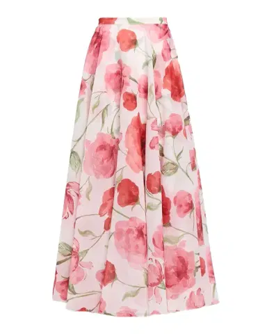 SACHIN BABI Bellamy Floral-Print Organza Maxi Skirt | Thumbnail 1 SACHIN BABI Bellamy Floral-Print Organza Maxi Skirt | Thumbnail 1