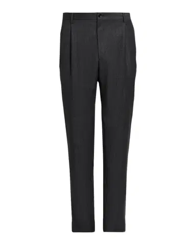 Dolce & Gabbana Men 's Lana Gessata Pleated Trousers | Thumbnail 1 Dolce & Gabbana Men 's Lana Gessata Pleated Trousers | Thumbnail 1