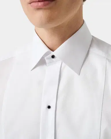 Eton Men 's Cotton Dobby Slim Fit Shirt | Thumbnail 5 Eton Men 's Cotton Dobby Slim Fit Shirt | Thumbnail 5