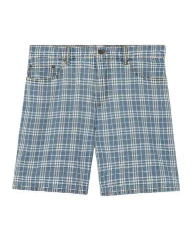 Burberry Men 's Douglas Check Shorts | Thumbnail 3 Burberry Men 's Douglas Check Shorts | Thumbnail 3