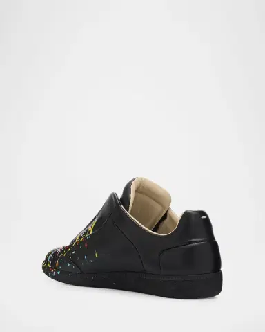 Maison Margiela Future Leather Low-Top Sneakers | Thumbnail 2 Maison Margiela Future Leather Low-Top Sneakers | Thumbnail 2