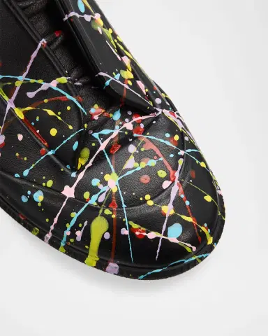 Maison Margiela Future Leather Low-Top Sneakers | Thumbnail 3 Maison Margiela Future Leather Low-Top Sneakers | Thumbnail 3