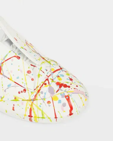Maison Margiela Future Leather Low-Top Sneakers | Thumbnail 3 Maison Margiela Future Leather Low-Top Sneakers | Thumbnail 3