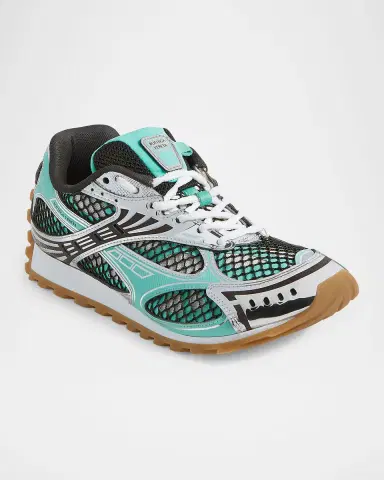 Bottega Veneta Women's Orbit Metallic Net Runner Sneakers | Thumbnail 6 Bottega Veneta Women's Orbit Metallic Net Runner Sneakers | Thumbnail 6