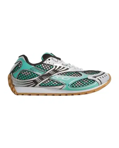 Bottega Veneta Women's Orbit Metallic Net Runner Sneakers | Thumbnail 1 Bottega Veneta Women's Orbit Metallic Net Runner Sneakers | Thumbnail 1