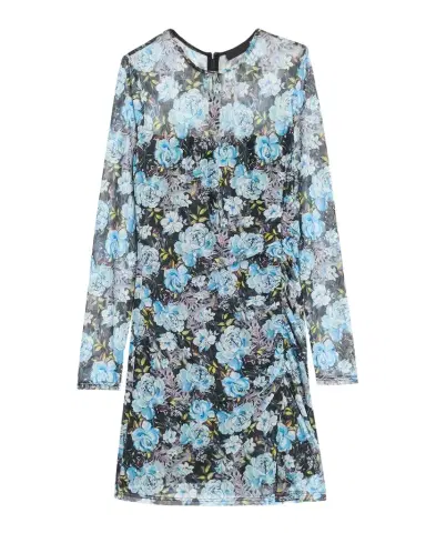 Generation Love Agnese Floral Mesh Mini Dress | Thumbnail 1 Generation Love Agnese Floral Mesh Mini Dress | Thumbnail 1