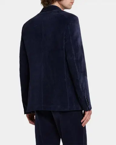 Jil Sander Men's Velvet Single-Breasted Jacket | Thumbnail 3 Jil Sander Men's Velvet Single-Breasted Jacket | Thumbnail 3