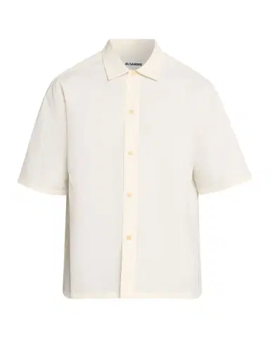 Jil Sander Men 's Water-Repellent Short-Sleeve Shirt | Thumbnail 1 Jil Sander Men 's Water-Repellent Short-Sleeve Shirt | Thumbnail 1