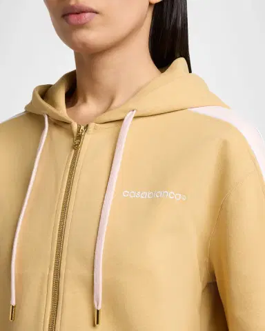 Casablanca Punto Crop Hooded Zip Jacket | Thumbnail 5 Casablanca Punto Crop Hooded Zip Jacket | Thumbnail 5