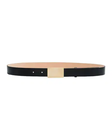 Victoria Beckham Portofino Mirror Belt in Shiny Leather | Thumbnail 1 Victoria Beckham Portofino Mirror Belt in Shiny Leather | Thumbnail 1