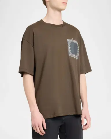 Amiri Men 's Ma Quad Bandana T-Shirt | Thumbnail 4 Amiri Men 's Ma Quad Bandana T-Shirt | Thumbnail 4