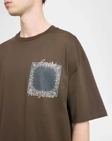 Amiri Men 's Ma Quad Bandana T-Shirt | Thumbnail 5 Amiri Men 's Ma Quad Bandana T-Shirt | Thumbnail 5