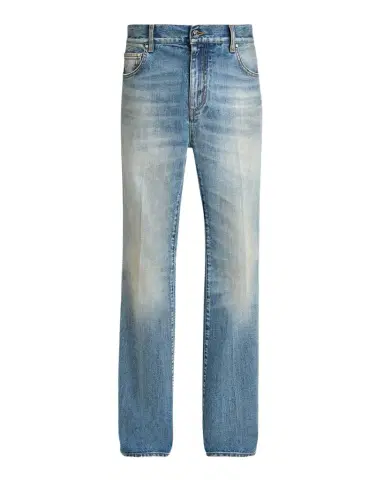 Amiri Men's MA Fit Faded Denim Jeans | Thumbnail 1 Amiri Men's MA Fit Faded Denim Jeans | Thumbnail 1