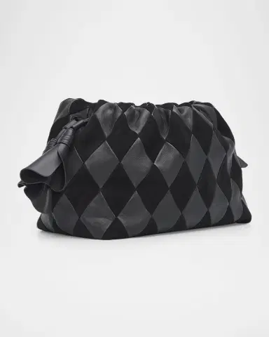 Zimmermann Cloud 91 Medium Suede & Leather Clutch Bag | Thumbnail 3 Zimmermann Cloud 91 Medium Suede & Leather Clutch Bag | Thumbnail 3