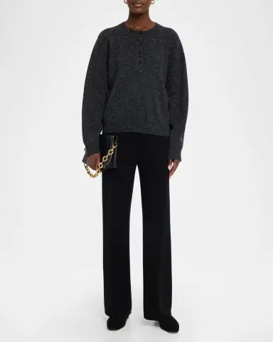 Loulou De Saison Malo Rib-Knit Cashmere Sweater | Thumbnail 2 Loulou De Saison Malo Rib-Knit Cashmere Sweater | Thumbnail 2