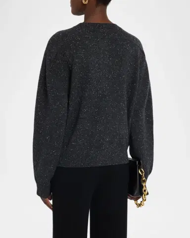 Loulou De Saison Malo Rib-Knit Cashmere Sweater | Thumbnail 3 Loulou De Saison Malo Rib-Knit Cashmere Sweater | Thumbnail 3
