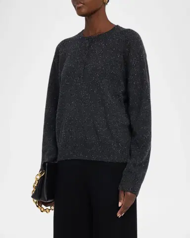 Loulou De Saison Malo Rib-Knit Cashmere Sweater | Thumbnail 4 Loulou De Saison Malo Rib-Knit Cashmere Sweater | Thumbnail 4