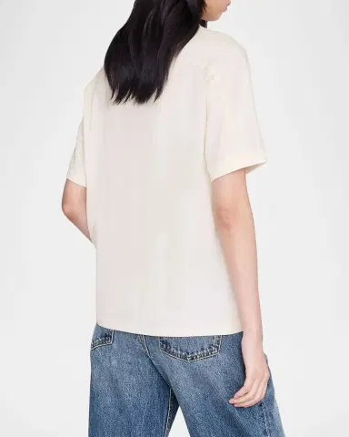 ANINE BING Jaylin Collegiate Tee | Thumbnail 3 ANINE BING Jaylin Collegiate Tee | Thumbnail 3