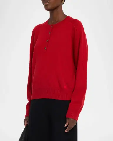 Loulou De Saison Malo Rib-Knit Cashmere Sweater | Thumbnail 4 Loulou De Saison Malo Rib-Knit Cashmere Sweater | Thumbnail 4