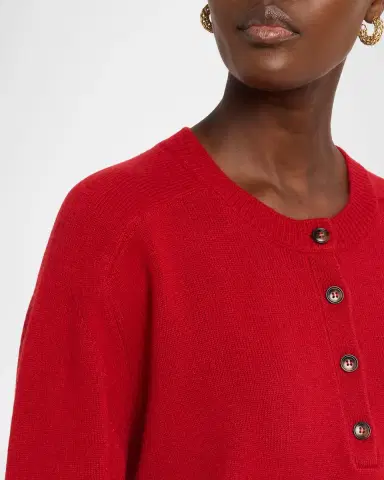 Loulou De Saison Malo Rib-Knit Cashmere Sweater | Thumbnail 5 Loulou De Saison Malo Rib-Knit Cashmere Sweater | Thumbnail 5