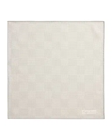 Ralph Lauren Men's Cashmere and Silk Glen Plaid Pocket Square | Thumbnail 3 Ralph Lauren Men's Cashmere and Silk Glen Plaid Pocket Square | Thumbnail 3
